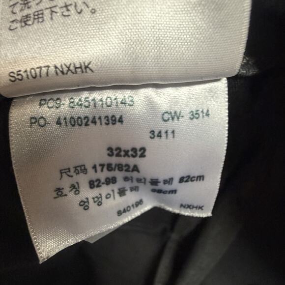 LEVIS 511 Black-Label DARK GREY Size 32x32 Straight-Leg Slim-Fit Denim Jeans - Picture 9 of 13